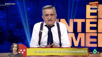 El Gran Wyoming pide que le repitan esta frase de Ayuso sobre España: su respuesta, para esculpirla en piedra
