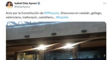 Gabriel Rufián ve este mensaje de Ayuso de hace 11 años, responde con una palabra y le caen 17.000 'me gusta'
