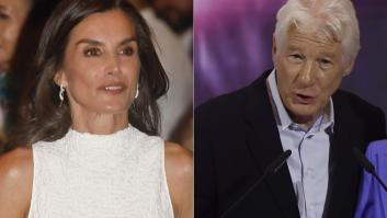 El inesperado encuentro de Letizia con Richard Gere en Madrid