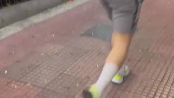 Granizo del tamaño de una pelota de ping-pong cae en el centro de Madrid