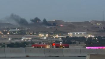 Las imágenes del bombardeo por parte de Israel a las instalaciones nucleares en Irán