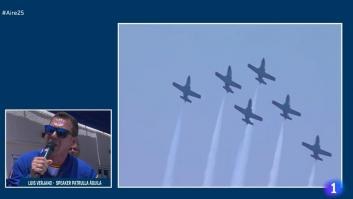 Solo los muy observadores se han dado cuenta de lo que se escucha de fondo en este momento de la Patrulla Águila