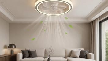 El ventilador de techo que se ha hecho viral: silencioso, bonito y por 35 euros