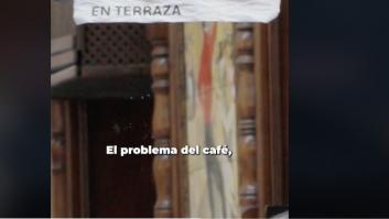 El cartel que un bar ha colocado en su puerta enciende, y mucho, los ánimos
