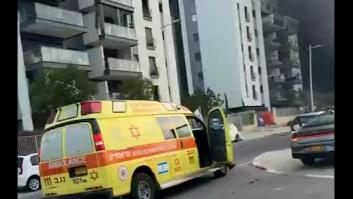 Cinco personas resultan heridas leves en la madrugada de este viernes por un misil disparado desde Irán