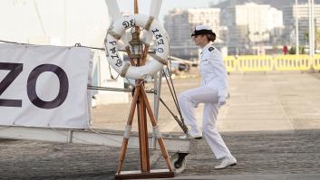 Leonor pasa el fin de semana en Ceuta, tras desembarcar de la fragata Blas de Lezo