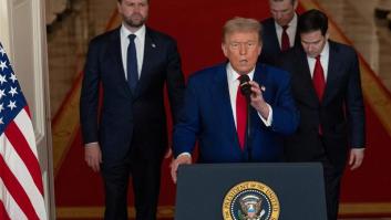 Así ha anunciado Donald Trump el ataque de EEUU a Irán