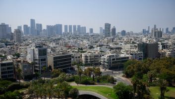 Vistas de la ciudad de Tel Aviv tras los ataques de Irán a Israel, en directo