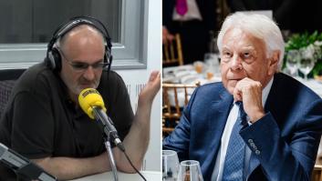 Preguntan a Antón Losada por lo de Felipe González: se ríe de primeras, pero acaba respondiendo con todas las letras