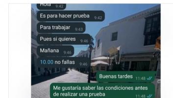 Un trabajador pregunta las condiciones de un puesto y la respuesta del hostelero es para iniciar una revolución