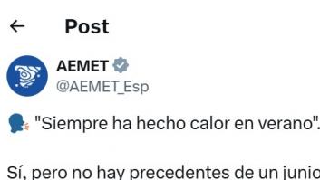 Algunos dicen que los veranos en España siempre han sido así y aparece AEMET a poner puntos sobre las íes