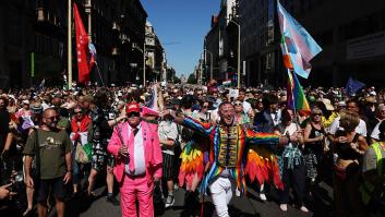 La marcha del Orgullo LGTBIQ+ en Budapest, en imágenes