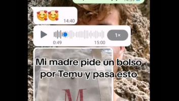 Pide un bolso personalizado con la letra inicial de su nombre y lo que recibe es tremendamente literal