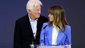 Richard y Alejandra Gere visitan las obras de un nuevo colegio en Madrid