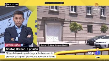 El comentado gesto de Javier Ruiz cuando los informativos de TVE interrumpen su programa para dar esta noticia