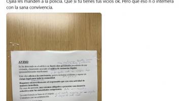 La comunidad se queja de que un vecino planta "sustancias ilegales" y las respuestas a mano se las traen