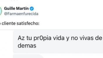 Un farmacéutico enseña los surrealistas mensajes que está recibiendo: parece broma, pero no lo es
