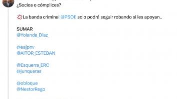 La respuesta de Mamen Mendizábal a este tuit de un diputado del PP se ha oído hasta en la calle Génova
