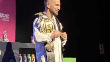 Ilia Topuria responde al gesto de la polémica: "El boxeo es mucho más salvaje"