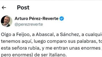 Un gráfico y ni una sola palabra: la respuesta a este tuit de Arturo Pérez-Reverte arrasa