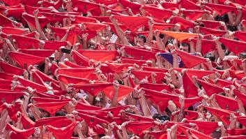 'El Chupinazo' inaugura los Sanfermines 2025 ante miles de personas y con Palestina como gran protagonista