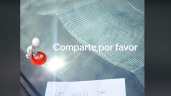 Llega a su coche y se encuentra esta nota en el parabrisas: hace un llamamiento para encontrar a quien se la dejó