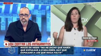 Encontronazo entre Risto Mejide y Rocío de Meer, de Vox: no dura la entrevista ni tres minutos