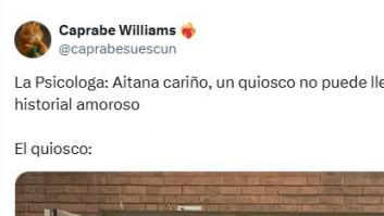 Esta imagen de lo que hay en los exteriores de un quiosco es el colmo de las casualidades para Aitana