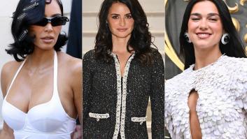 De Dua Lipa envuelta en plumas a Penélope Cruz en Chanel: las celebrities en la semana de Alta Costura