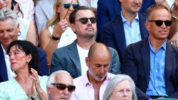 Graban lo que ha hecho Leonardo Di Caprio al ver este punto de Alcaraz en Wimbledon