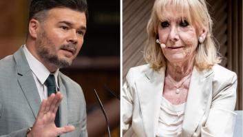 Esperanza Aguirre pone este tuit sobre Alcaraz y Rufián le responde a lo grande: tres palabras y una foto