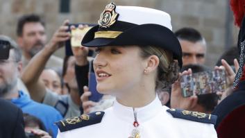 La princesa Leonor se estrena hablando en gallego al recoger la Medalla de Oro de Galicia