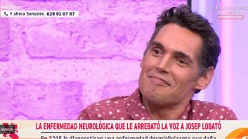 Josep Lobató conmueve con su primera entrevista en la tele tras diez años alejado de los micrófonos: "Para llorar mucho, pero admirarle mucho más"