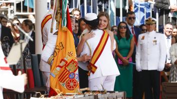 La infanta Sofía no puede evitar emocionarse en el gran día de Leonor