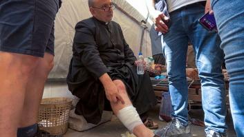 Dos muertos por un bombardeo de Israel contra la única iglesia católica en la Franja de Gaza