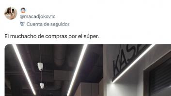 Da la vuelta al mundo la persona que se han encontrado comprando en un supermercado