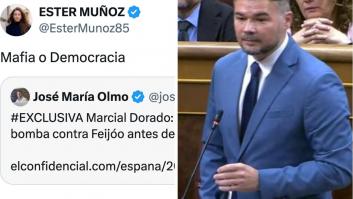Gabriel Rufián pone la puntilla a este tuit de Ester Muñoz, del PP, sobre Marcial Dorado