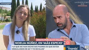 Noelia Núñez se queja de los insultos recibidos y Gonzalo Miró tarda cero coma en hacerle este recordatorio a la cara