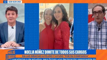 José Villaroya ironiza, pero tiene muy claro cuál es el titular perfecto para Noelia Núñez y sus estudios