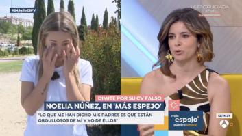 Llaman "repaso" a lo que ha hecho Ana Iris Simón con Noelia Núñez en 'Espejo Público'