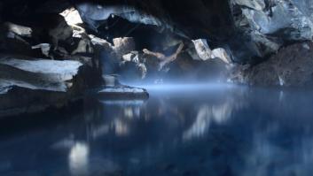 Poco falta para abrir la gigantesca cueva llena de agua pura con un porcentaje ínfimo de ciertas impurezas