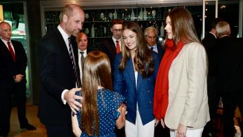 En Alemania se fijan en lo que pasó cuando la princesa Leonor saludó al príncipe Guillermo