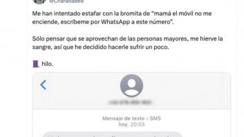 Le intentan estafar por WhatsApp, ella le da la vuelta a la tortilla y su último mensaje es un jaque mate de libro