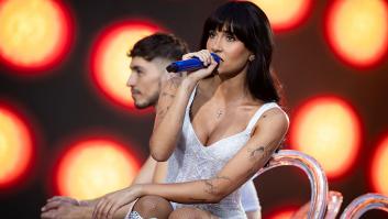 Aitana canta con Amaral en su concierto y el gesto que hace la catalana está dando mucho que hablar