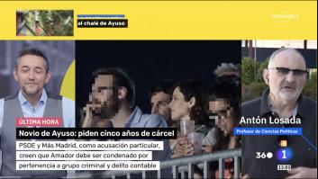 Antón Losada habla del novio de Ayuso y ojo al mote que le pone: a la presidenta no le va a gustar