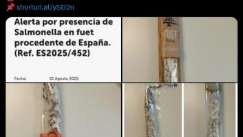 Alerta en un fuet de varias marcas por presencia de salmonella