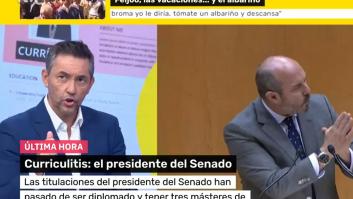 Javier Ruiz retrata las dos inconsistencias que hay en el caso de Pedro Rollán y le acaba poniendo la puntilla
