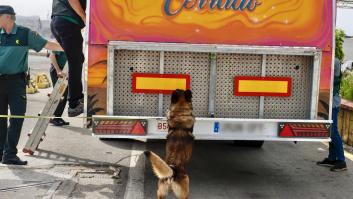 Interceptan a un menor marroquí escondido en el camión de una atracción de feria en Ceuta