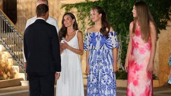 El momentazo de Letizia, Leonor y Sofía en Marivent que no se había visto hasta ahora