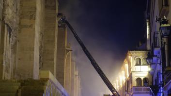 El incendio en la Mezquita de Córdoba, EN FOTOS